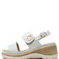 Double Strap Wedge Sandal