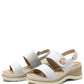 Double Strap Wedge Sandal