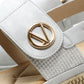 Double Strap Wedge Sandal
