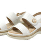 Double Strap Wedge Sandal