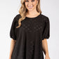 Paca Floral Embroidery Top