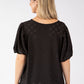 Paca Floral Embroidery Top