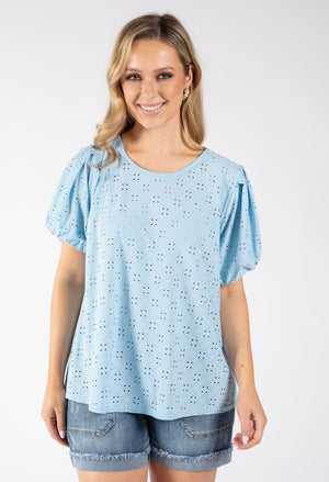 Paca Floral Embroidery Top