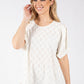 Paca Floral Embroidery Top