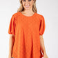 Paca Floral Embroidery Top