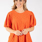 Paca Floral Embroidery Top