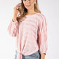 Sofia Ruffled Tie Front Top