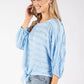 Sofia Ruffled Tie Front Top