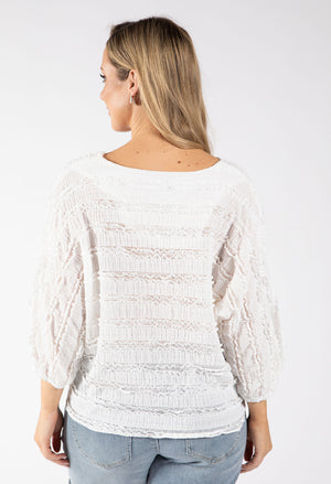 Sofia Ruffled Tie Front Top