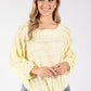 Sofia Ruffled Tie Front Top