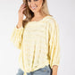 Sofia Ruffled Tie Front Top