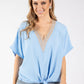 Luna Crochet Trim Blouse