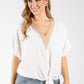 Luna Crochet Trim Blouse