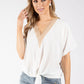 Luna Crochet Trim Blouse