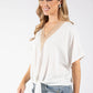 Luna Crochet Trim Blouse