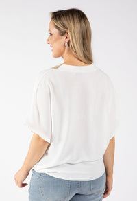 Luna Crochet Trim Blouse