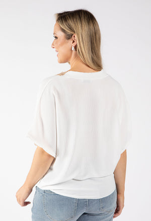Luna Crochet Trim Blouse