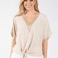 Luna Crochet Trim Blouse