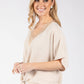 Luna Crochet Trim Blouse