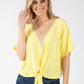 Luna Crochet Trim Blouse