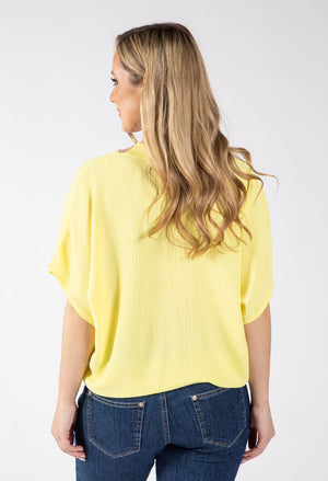 Luna Crochet Trim Blouse
