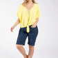 Luna Crochet Trim Blouse