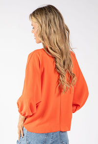 Sol Diamante Trim Blouse