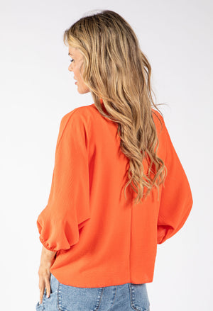 Sol Diamante Trim Blouse