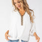 Sol Diamante Trim Blouse