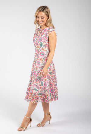Marbella Floral Midi Dress