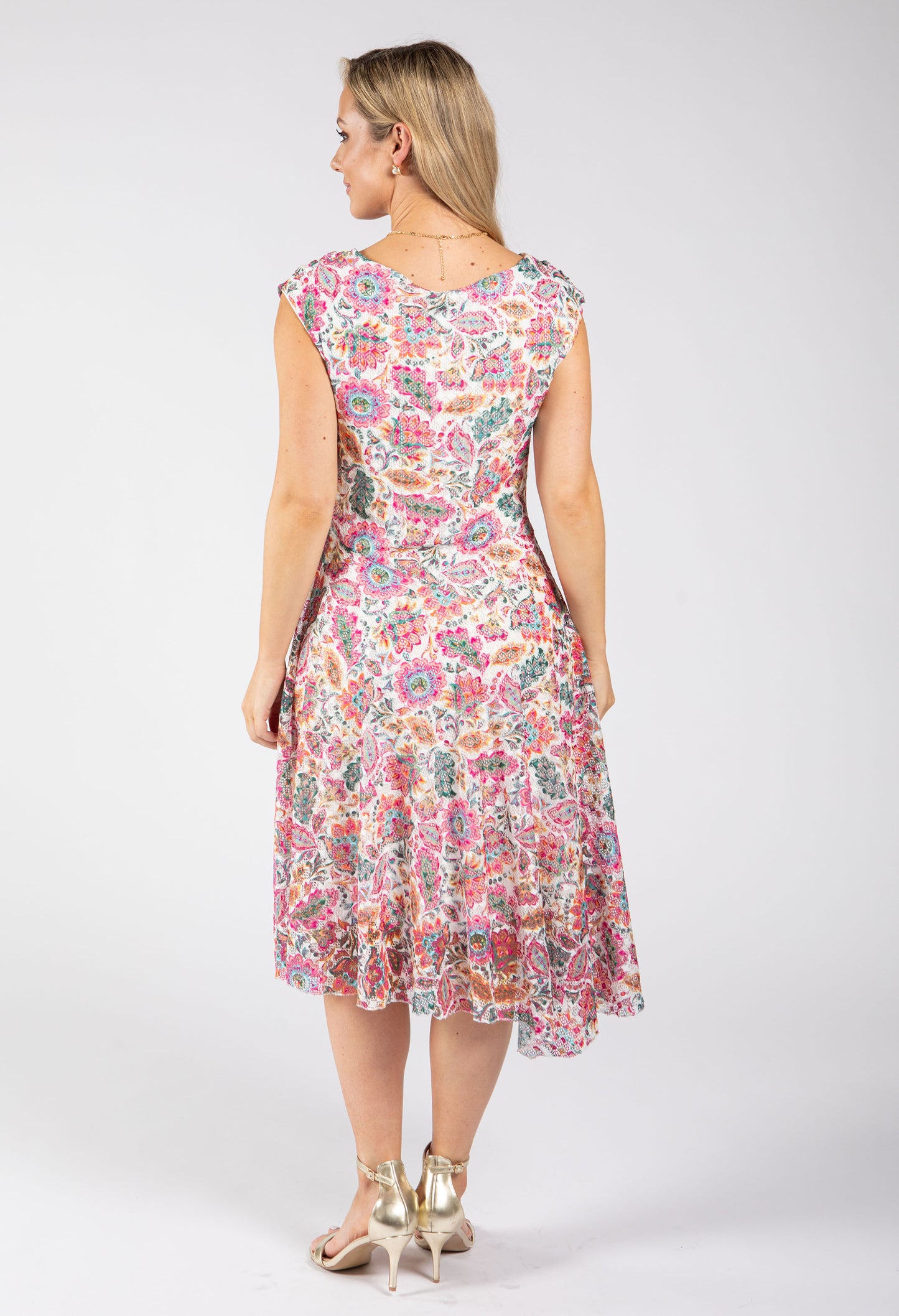 Marbella Floral Midi Dress