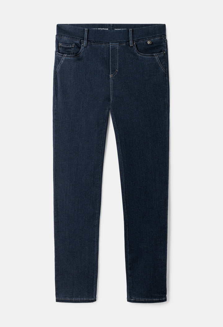 Angelika Thermo Pull On Jeans