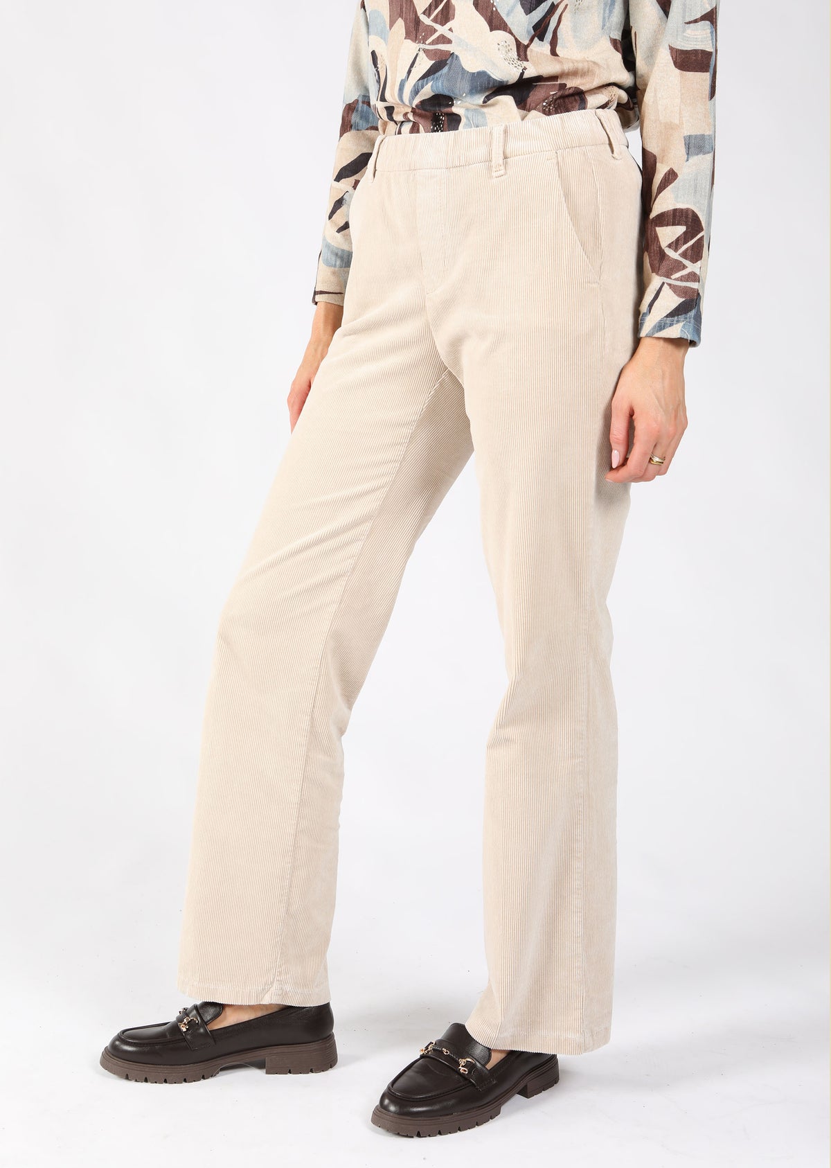 Mila Corduroy Wide Leg Trousers
