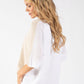 Two Tone Knit Relaxed Jumper