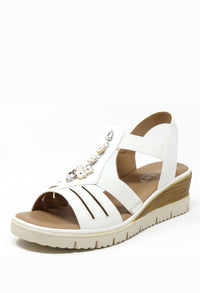 white wedge