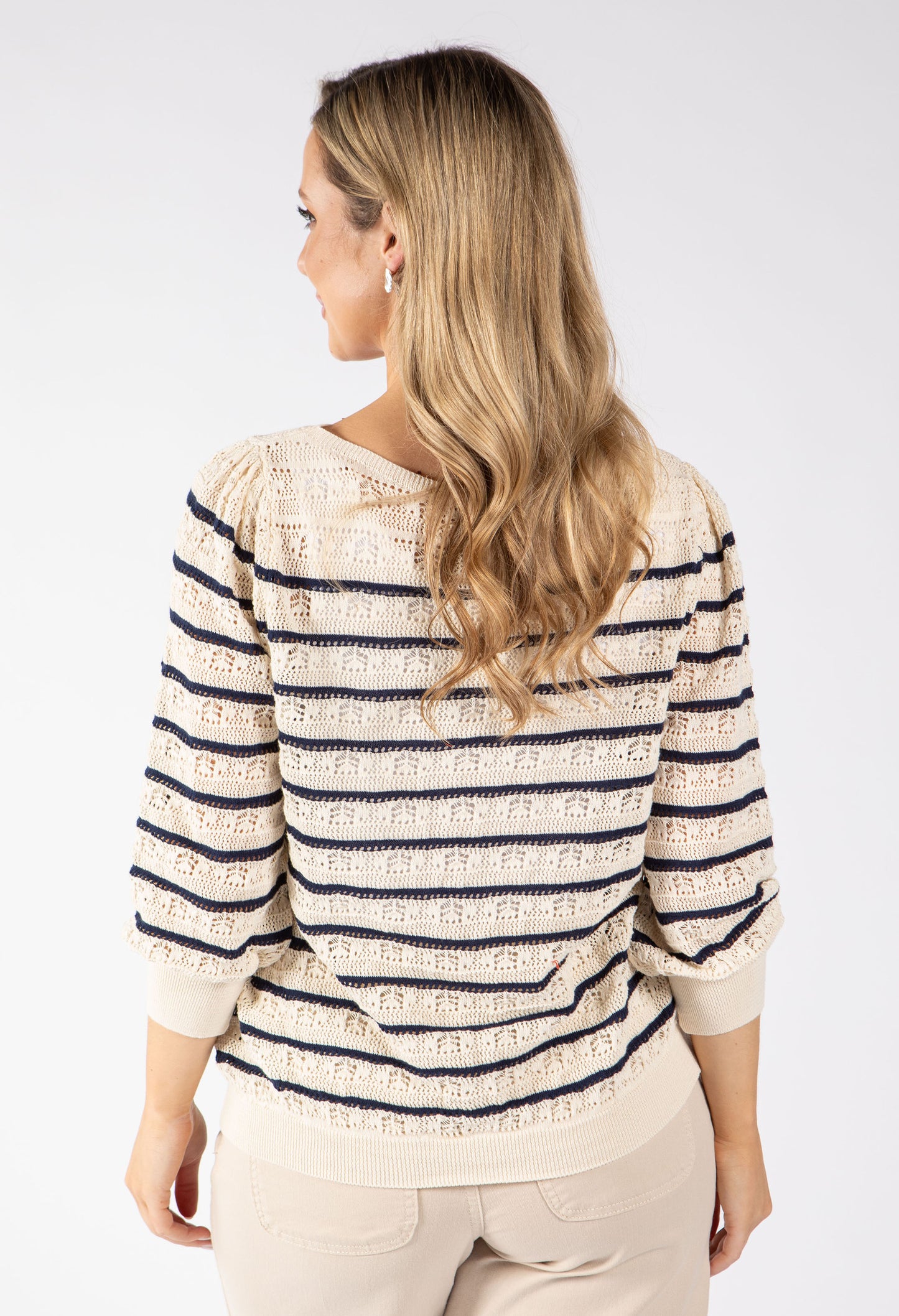 Lucy Striped Knit Jumper