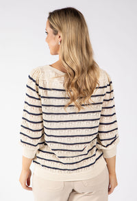 Lucy Striped Knit Jumper