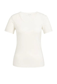 Short sleeve T-shirt with round neck
