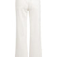 Button Detail Wide Leg Jeans