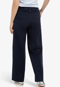 Pleated Wide Leg Trousers