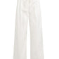 Pleated Wide Leg Trousers