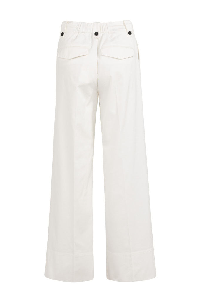 Pleated Wide Leg Trousers