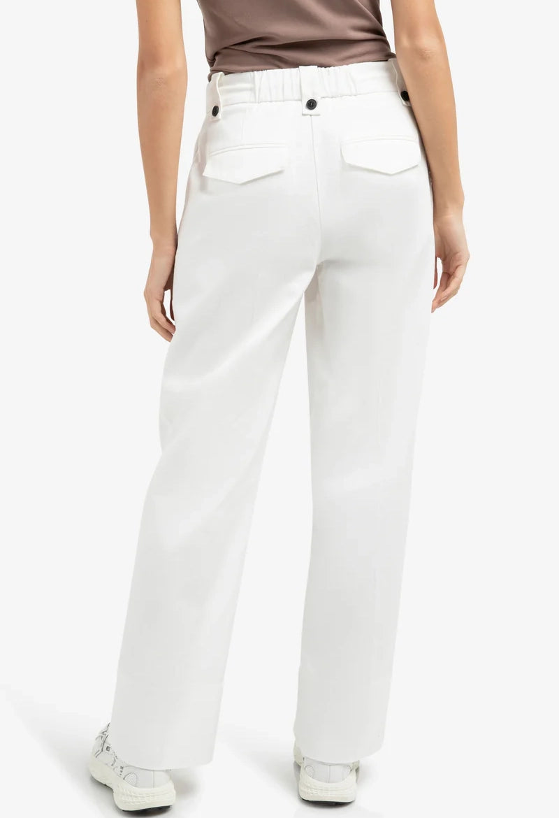 Pleated Wide Leg Trousers