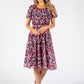 Stella Floral Lace Midi Dress