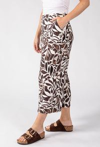 Papillion Leaf Print Culottes