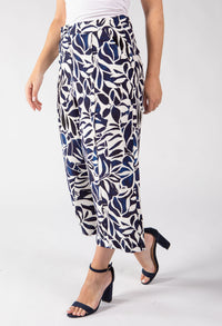 Papillion Leaf Print Culottes
