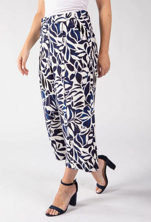 Papillion Leaf Print Culottes