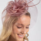 Feather & Diamante Detail Fascinator