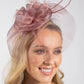 Feather & Diamante Detail Fascinator
