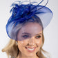 Feather & Diamante Detail Fascinator